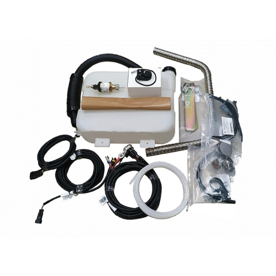 СПУТНИК "2Д-24" ОТОПИТЕЛЬ (2 кВт, 24В.) ВОЗДУШНЫЙ дизельный ("Теплостар", Самара) "автономка" / автономный отопитель