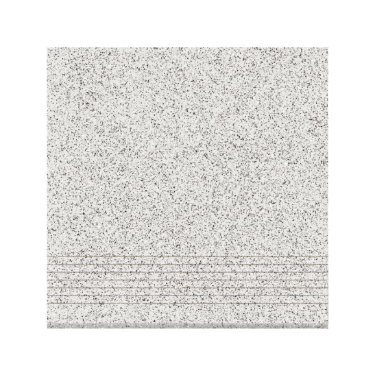 Керамогранит ступень глаз. структурная  298x298 мм, 8,0 мм, "Milton" 17273 светло-серый сорт 1  ГОСТ 13996-2019 Cersanit Mito