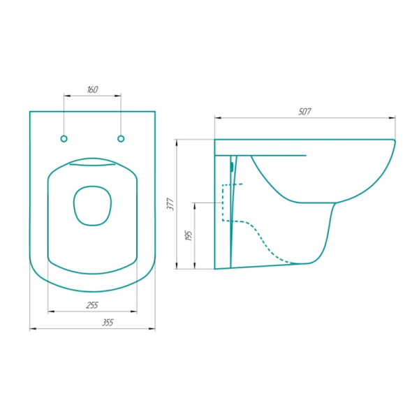 Комплект: Вега home de luxе (подвесной унитаз + инсталляция "Уклад" + сиденье микролифт + кнопка черная) г. Волгоград