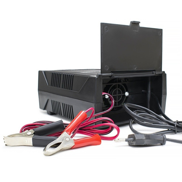 * Устройство зарядное (12/24 В., 8-200 А/ч) ручн./автомат, стрелочная индикация, предпусковое, блок питания, защита от КЗ ("BT-6040") ("AVS") импульсное (A78865S)