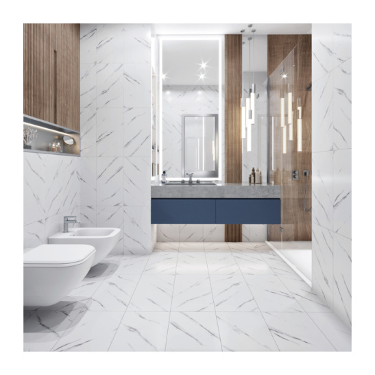 Виниловая плитка SPC CRONAFLOOR Stone, Калакатта (гладкая), 600x300x4 мм, 0,5 мм, 4V, 43 класс