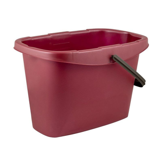 Ведро прямоугольное Step 13 л SV5007БР бордо
