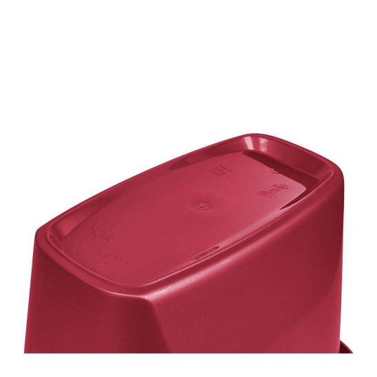 Ведро прямоугольное Step 13 л SV5007БР бордо