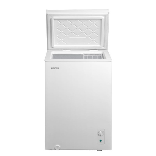 Ларь морозильный Centek CT-4001  547x446x850мм, фиксация двери 30-80 град, 2в1, 1 корзина, A
