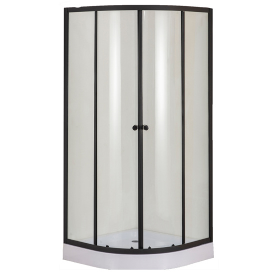 Душевое ограждение 900x900x1950 мм, Hydroom HD-OU9090LCB, с поддоном, Китай