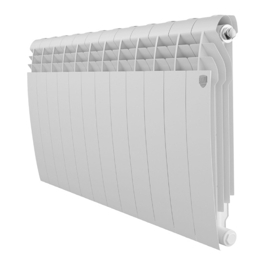 Радиатор биметаллический Royal Thermo Biliner B/белый 500/100, 12 секц.