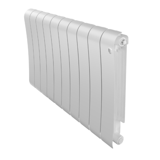 Радиатор биметаллический Royal Thermo Infinity Bianco Traffico/белый 500/100, 10 секц.