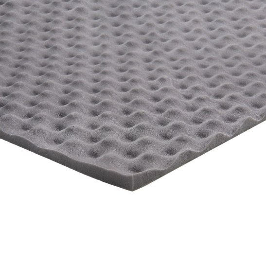 Шумоизоляция (звуко) "Виолон ВЭЛ Волна 15" (75*100 см), клеевой слой,15 мм, ППУ волн.формы с пропиткой ("AIRLINE") "ADSI014"