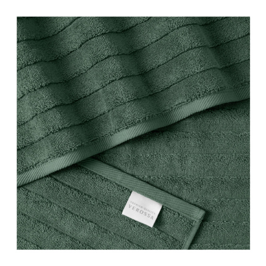 Полотенце махровое Verossa "Steps texture" 50*90см цв.таинственный лес