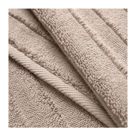 Полотенце махровое Verossa "Steps texture" 50*90см цв.кофе