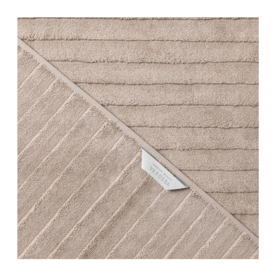 Полотенце махровое Verossa "Steps texture" 50*90см цв.кофе
