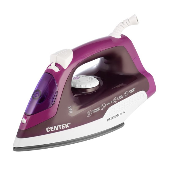 Утюг электрический CENTEK CT-2348 VIOLET (фиолет) 1800 Вт