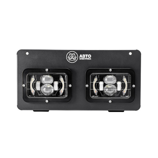 FG308-RT-SET-LED AE КОМПЛЕКТ ФАР СВЕТОДИОДНЫХ (2 шт., с рамкой крепления) МТЗ AVTOELECTRICA (для замены фар ФГ308)