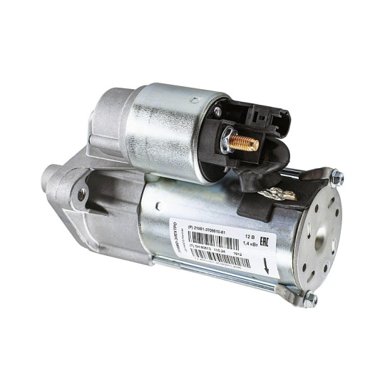 21901-3708010-81 СТАРТЕР  ВАЗ-1117,1118,1119 КАЛИНА, ВАЗ-2170,2171,2172 Приора, 2190,2191,2192 Гранта, 2180 Vesta, XRAY с МКПП ("Valeo" TS12E901)  (коробка механика, тросовая, z=11, редукторный, под 3 болта)