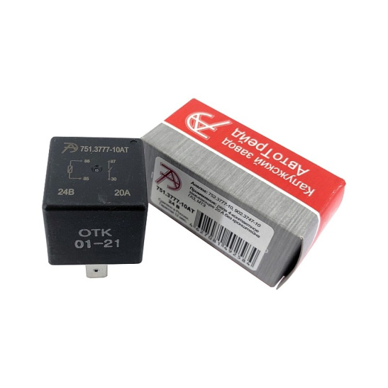 751.3777-10АТ РЕЛЕ 4-х контактное 24 В (взамен 751.3777-10) "АвтоТрейд"