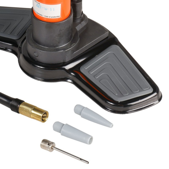 Насос шинный ручной с манометром, до 5 атм. ("AIRLINE") PA-500-03