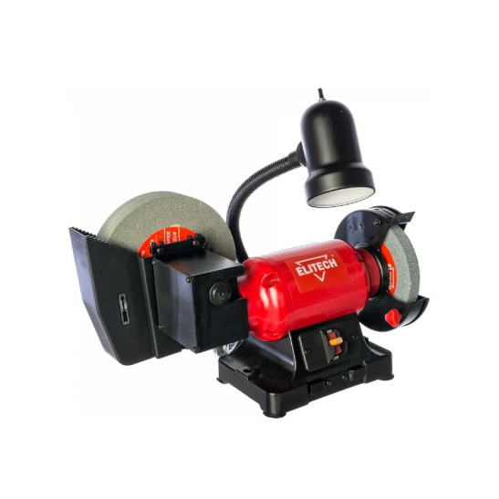 Эл.ТОЧИЛО проф. ELITECH СТ 300 MС,300Вт (заточ-150*32/20мм, шлиф-200*32/40мм) Элитеч 