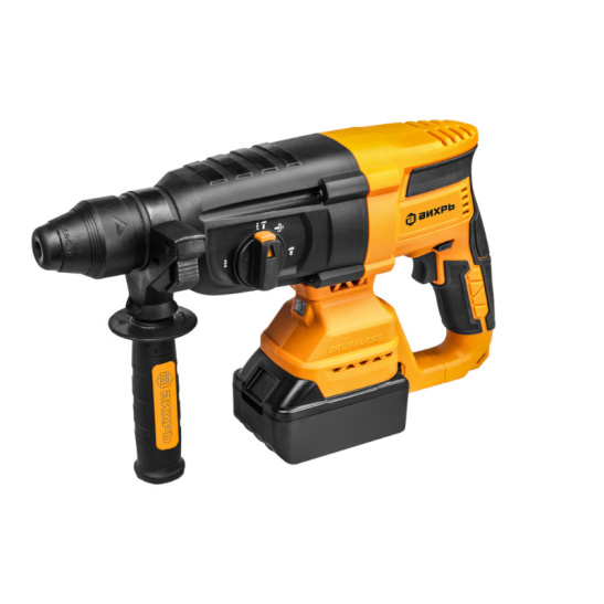Перфоратор аккумуляторный бесщеточный АП-20Li/4, (SDS plus 3,2 Дж,2 аккум,3А/ч) кейс, 72/3/20  Вихрь
