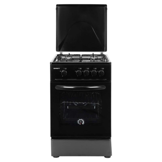 Плита газовая KRAFT KF-FSK5301GBL (черная)
