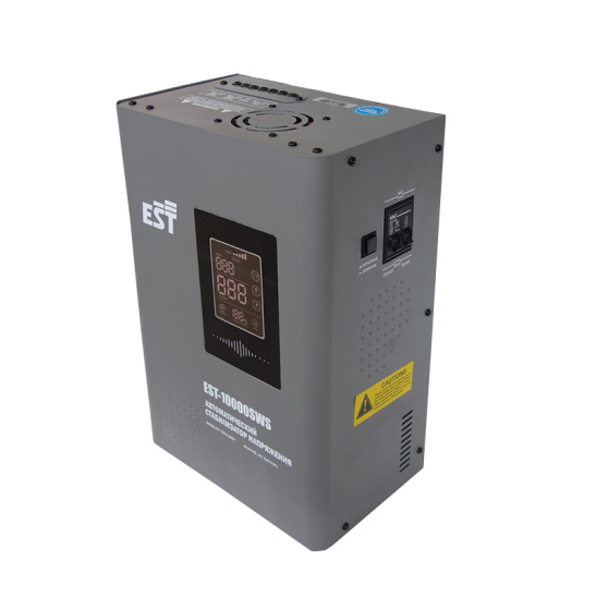 Стабилизатор напряжения EST 10000 SWS (100-260), настенный, сервоприводный, однофазный, 230 В