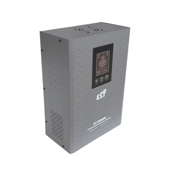 Стабилизатор напряжения EST 12000 RWS (95-280), настенный, релейный, однофазный, 230 В