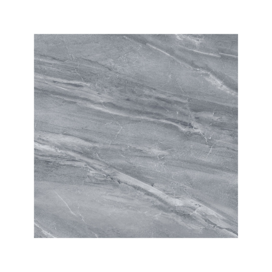 Керамогранит полиров. глянцевая  600x600 мм, 8,5 мм, "Mist grey" серый сорт 1  Keravit