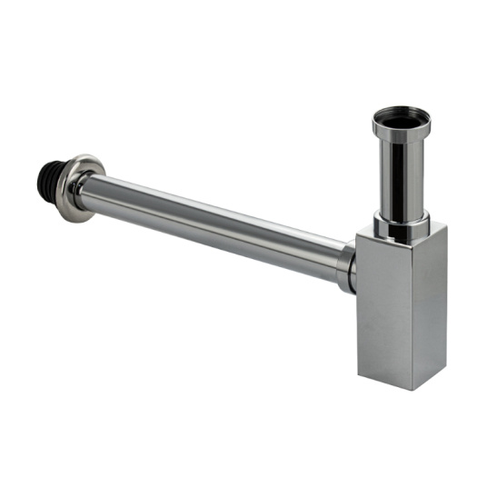 Сифон для умывальника, хром, 8742, BRIMIX, Санакс