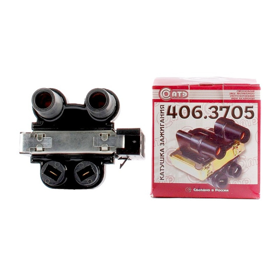 406.3705 КАТУШКА ЗАЖИГАНИЯ ГАЗ, УАЗ (с двигателями ЗМЗ-405, 406, 409), ВАЗ-1111, 1113 ОКА  "СОАТЭ"