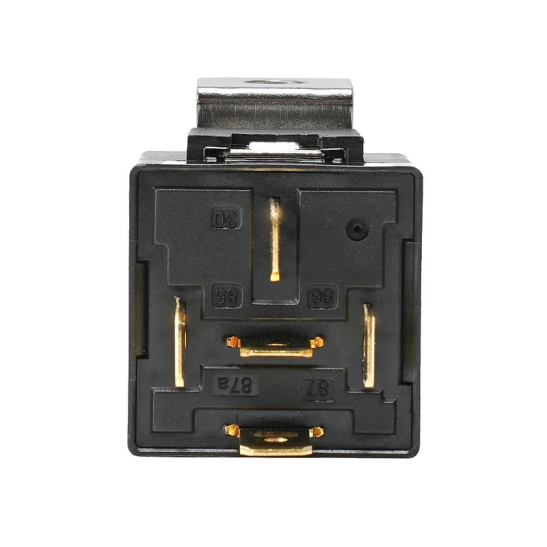 751.3777 AE РЕЛЕ (5-ти контактное, медные контакты, переключающее, с кронштейном, в блистере) 24 В. (взамен 901.3747) "Автоэлектрика"