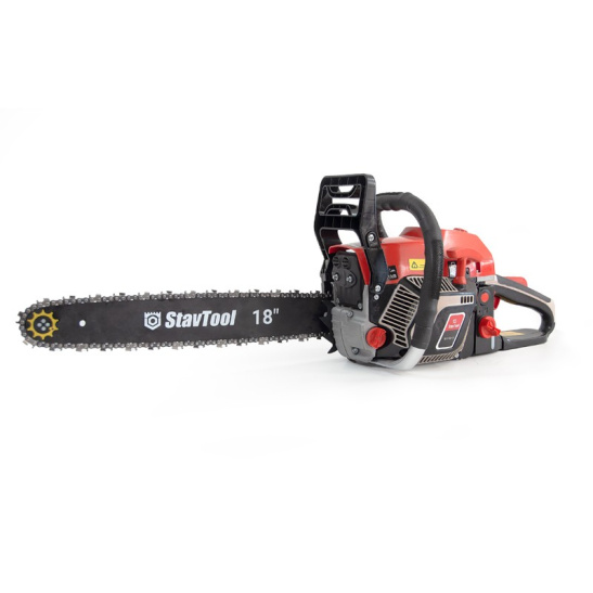 Бензопила цепная StavTool БП-52/18, 52 см³, 2,0 кВт, 3,5 л. с, 18'', 0,325'', 1,3 мм, 72 зв.