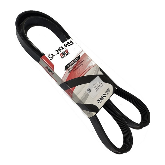 РЕМЕНЬ 6РК 1411 ПРИВОДА АГРЕГАТОВ ГАЗОН NEXT,ПАЗ ВЕКТОР NEXT дв.ЯМЗ-534 с кондиц./5340.8114170-10/SDV/