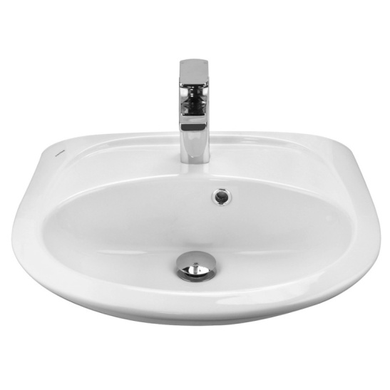 Раковина Бриз 50, с отверстием, без пьедестала, 500x360 мм, г. Чебоксары