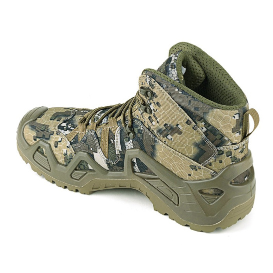 Ботинки треккинговые "ELKLAND" р.40 ПУ/Резина цв.бежевый кмф модель 175