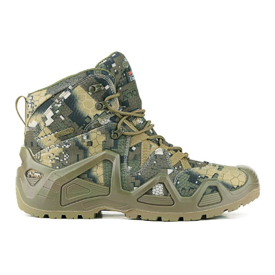 Ботинки треккинговые "ELKLAND" р.41 ПУ/Резина цв.бежевый кмф модель 175