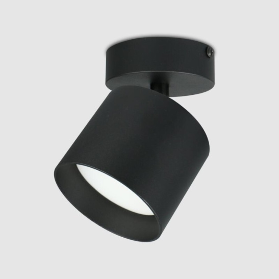 Спот "Башня" General (661728) GX53 черный (одинарный направленный) IP20