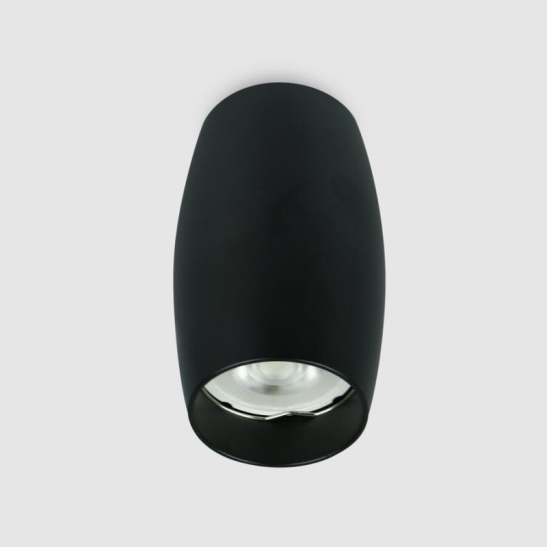 Спот "Бочонок" General (661849) GU10 черный прямой IP20