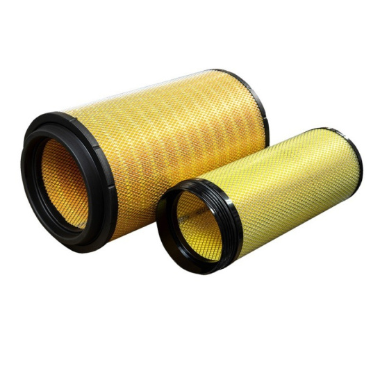 Фильтр воздушный (комплект основной + вставка) ("SORL") (RL1109AE77) K2846 SINOTRUK SITRAK G7; HOWO TH7 (внешний + внутренний WG9725191102 / WG9725191103) CK7015, C27049, CF1813