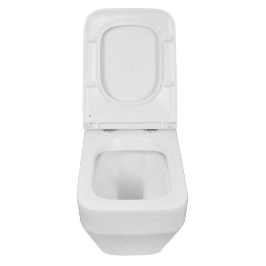 Сет AZARIO инсталляция + Azario MONEO подвесной безободковый унитаз с сиденьем микролифт (AZ-8010-1000+AZ-0062) + Azario кнопка хром глянец (квадратная) (AZ-8200-0031)