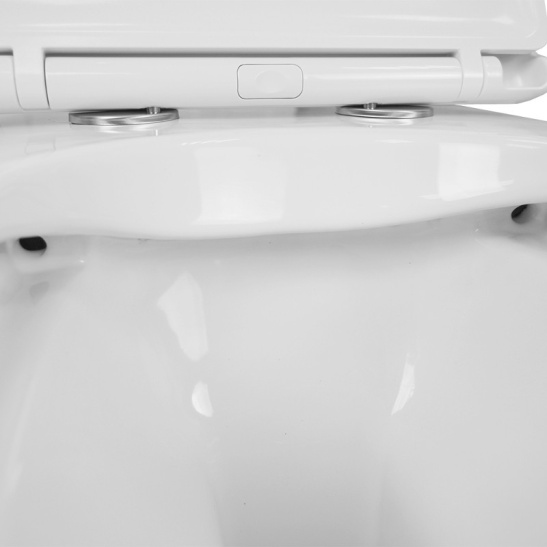 Сет AZARIO инсталляция + Azario MONEO подвесной безободковый унитаз с сиденьем микролифт (AZ-8010-1000+AZ-0062) + Azario кнопка хром глянец (квадратная) (AZ-8200-0031)