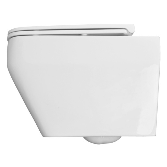 Сет AZARIO инсталляция + Azario MONEO подвесной безободковый унитаз с сиденьем микролифт (AZ-8010-1000+AZ-0062) + Azario кнопка хром глянец (квадратная) (AZ-8200-0031)