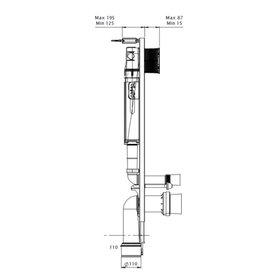 Сет AZARIO инсталляция + Azario MONEO подвесной безободковый унитаз с сиденьем микролифт (AZ-8010-1000+AZ-0062) + Azario кнопка хром глянец (квадратная) (AZ-8200-0031)