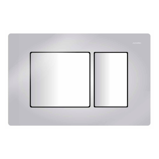 Сет AZARIO инсталляция + Azario MONEO подвесной безободковый унитаз с сиденьем микролифт (AZ-8010-1000+AZ-0062) + Azario кнопка хром глянец (квадратная) (AZ-8200-0031)