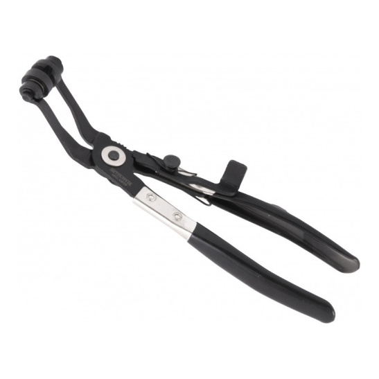 Щипцы для хомутов системы охлаждения изогнутые с фиксатором, патрубков (оригинал "Thorvik") AHCP