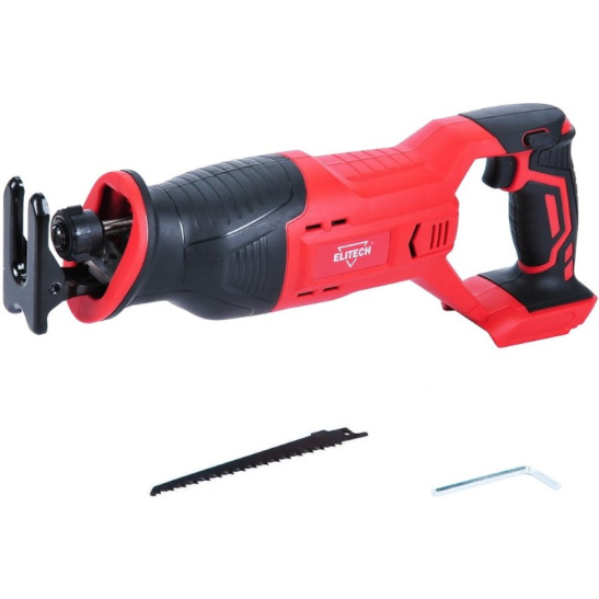 Аккум.НОЖОВКА (Сабельная пила) аккум ELITECH ПСА 18СЛ (18В,0-2700ход/м, пропил 40мм, ход 25,422мм,1АКБ Li-ion, без АКБ иЗУ ) Элитеч