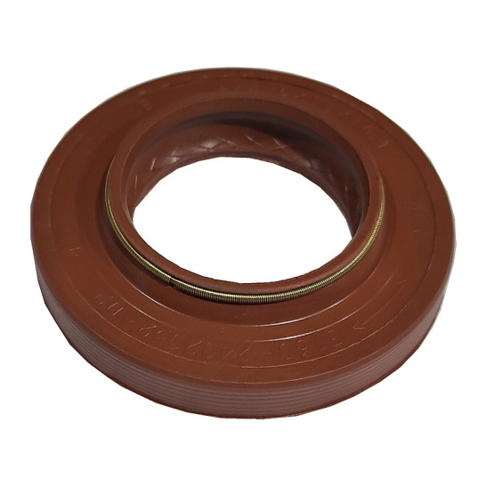 3160-2402052-02 САЛЬНИК хвостовика з/м и п/м УАЗ с мостами Спайсер/редуктор (красный) (42х75х10-16,4)/ZOMMER/