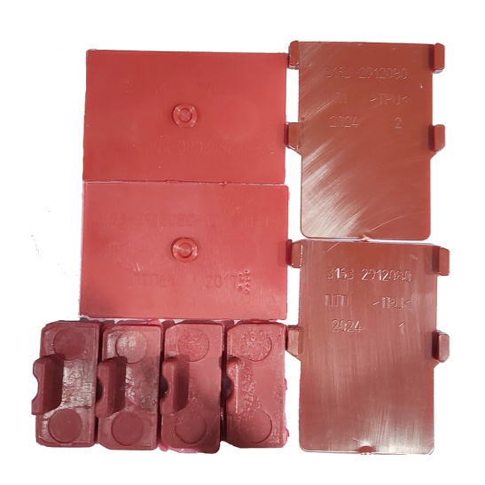 3163-0-0/10/20-00 ПРОКЛАДКА РЕСССОРЫ УАЗ-3163 межлистовой (к-т 8 шт). полиуретан (ПТП)