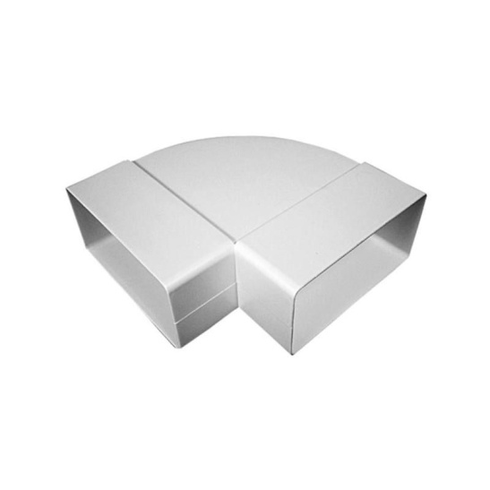 620КГП Колено плоское для воздуховода прямоугольного горизонтальное 60*204