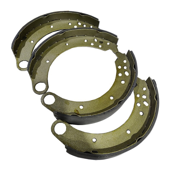 GF23301 КОЛОДКА ТОРМОЗНАЯ УАЗ-Патриот,Хантер,469 с 2013г бараб тормоза (длинная) (к-т 4шт) (TRIALLI)