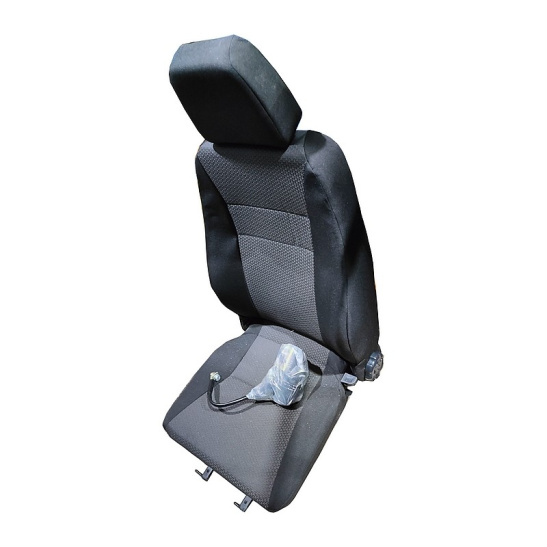 3303-60-6800010-63 СИДЕНЬЕ УАЗ-452 пер"люкс" (левое водительское) (3-х точечное крепл) на салазках с ремнем безопасност