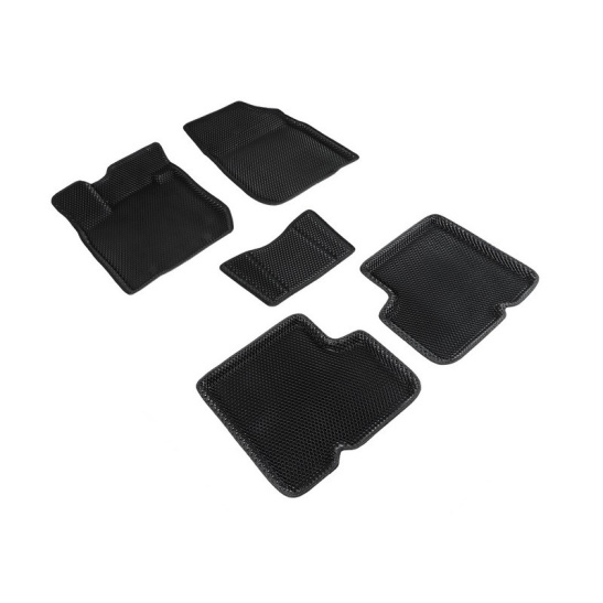 КОВРИКИ САЛОНА ЛАДА-ЛАРГУС,ЛОГАН/2004-14/5 мест/3D EVA РОМБ/Seintex/95226/